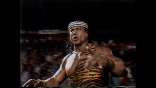 Jimmy Snuka Vs Iron Mike Sharpe Wrestling Challenge June 24Th, 1990