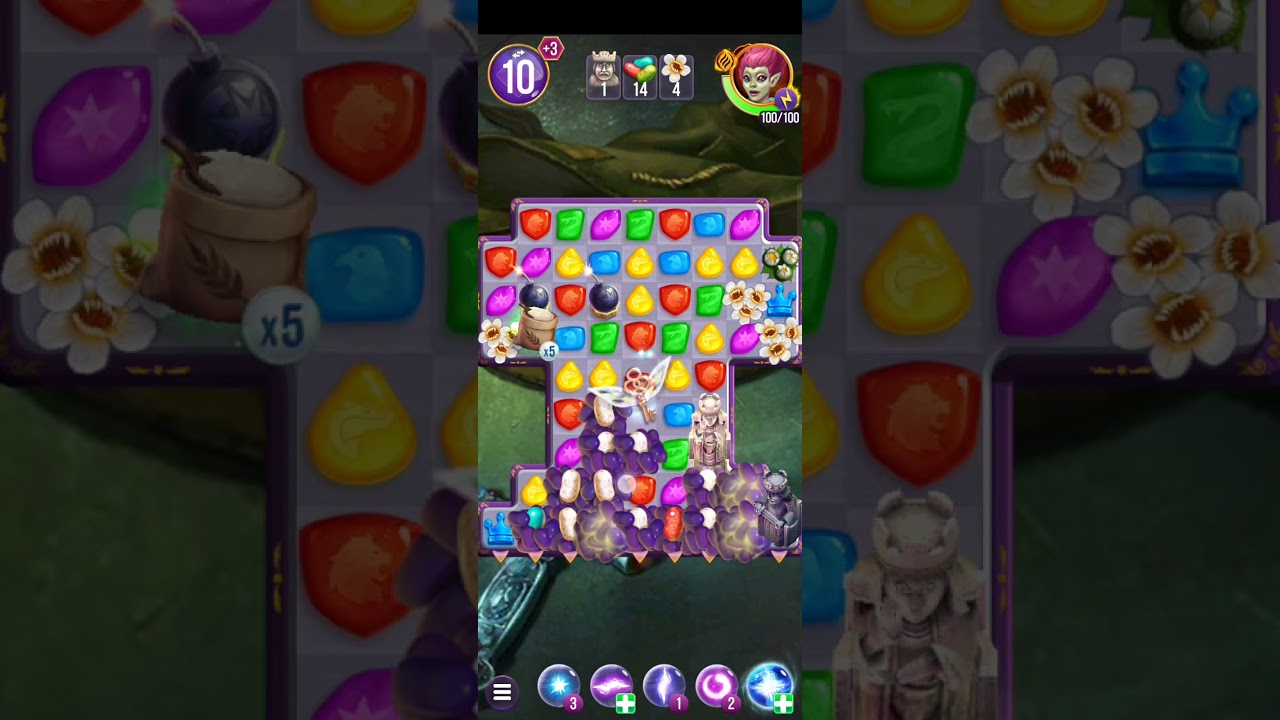 Harry Potter: Puzzles & Spells level 1905 no boosters
