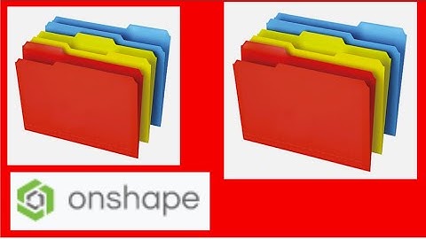 Using a folder to manage tabs in Onshape
