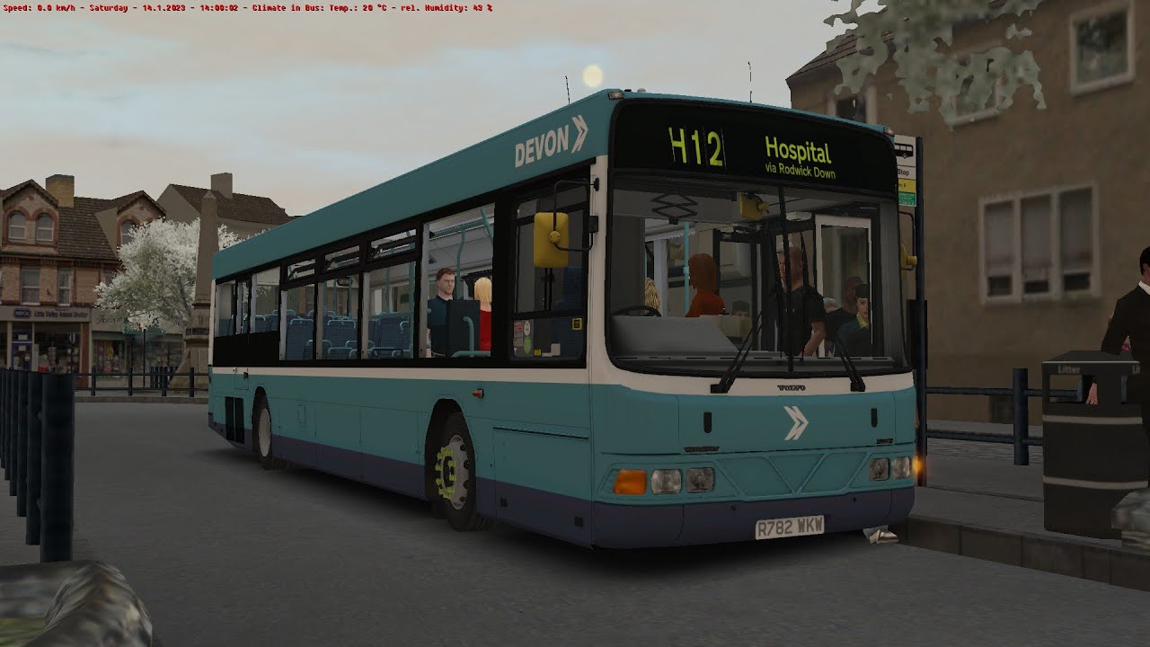 | OMSI 2 | Westcountry3 | H12 To Paignton Royal Hospital  | Studio Polygon Renown |