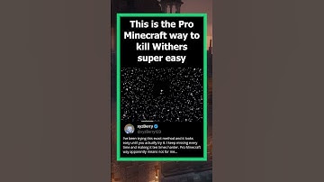 This is the Pro Minecraft way to kill Withers super easy