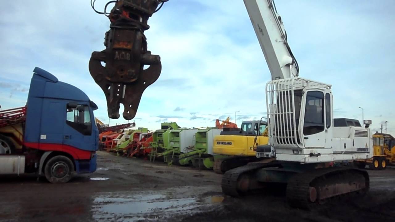 Excavator Liebherr R934B pentru demolari