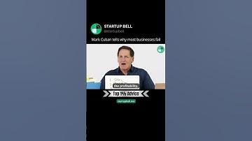 Mark Cuban explains why most businesses fail