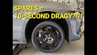 LIGHTER IS FASTER! Our S650 Mustang runs it's first 10-second DRAGY times with less weight! YESSSSS!