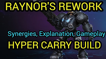 Raynor Rework Talent Build Guide - NEW BEST AA HERO - Raynors Hyper Carry Build