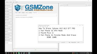 IPHONE A12 A13 PASSCODE ERASE EFT PRO screenshot 4