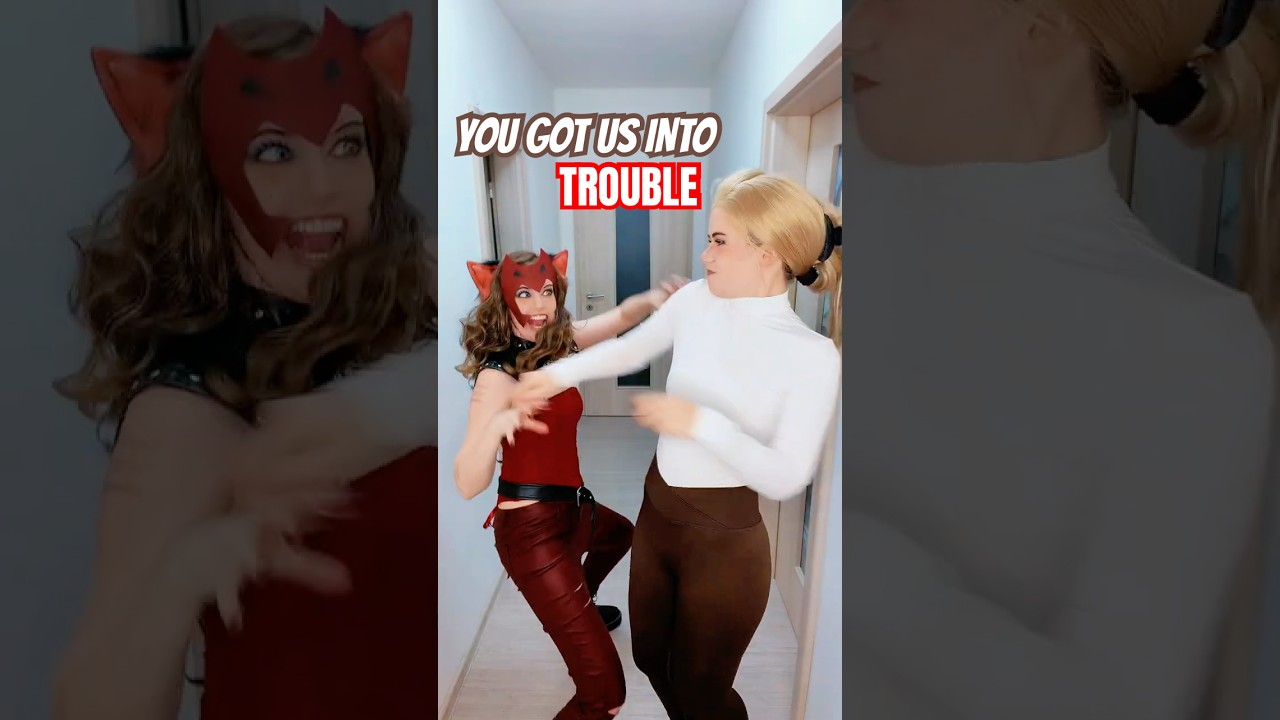 You got us into trouble | Adora & Catra @witchera_ #cosplay | She-Ra
