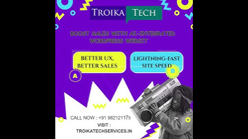 AI WordPress Websites for D2C Brands in Vasai-Troika Tech Services