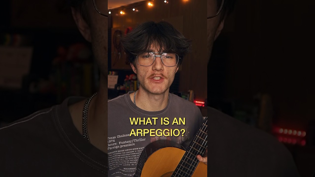What is an arpeggio? 