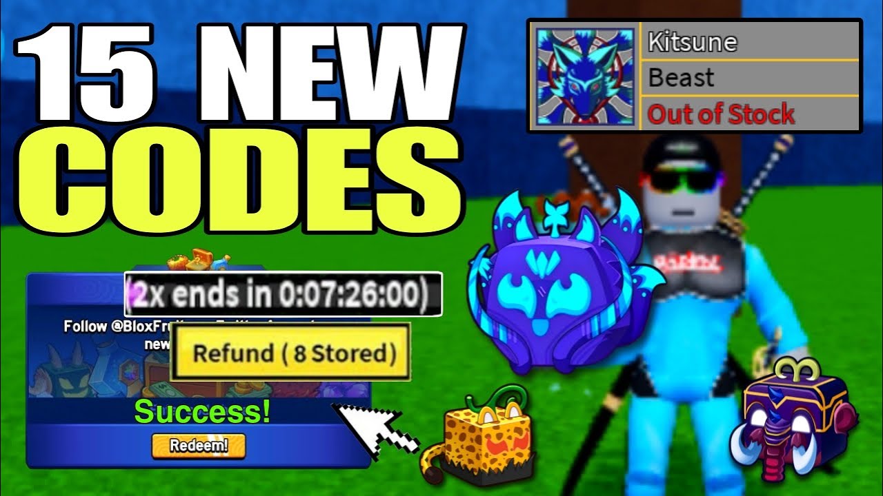 Blox Fruits Codes - Updated Daily! (December 2023)