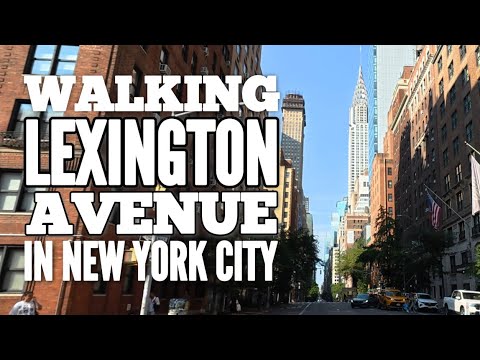 🗽 Walking Lexington Avenue in Manhattan