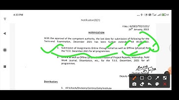 IGNOU UPDATE// Ignou assignment submission last date // extended // tee dec 2021