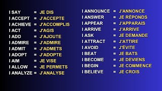 300 phrases en Anglais simples pour débutants au présent avec le pronom JE = I