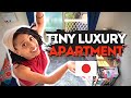 Inside My $436/Month TINY JAPANESE LUXURY Apartment in Japan || Apartment Tour