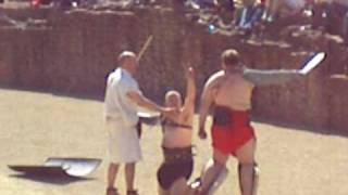Chester Roman Festival Gladiator Fight 4