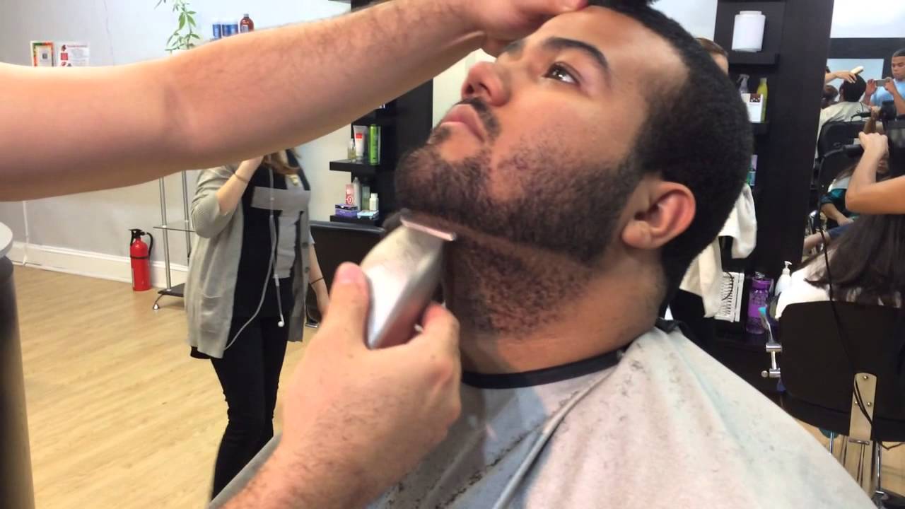 How To Line Up A Beard Beard Shape Up Youtube