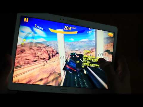 Как идет Asphalt 8 на Samsung Tab S 10.5
