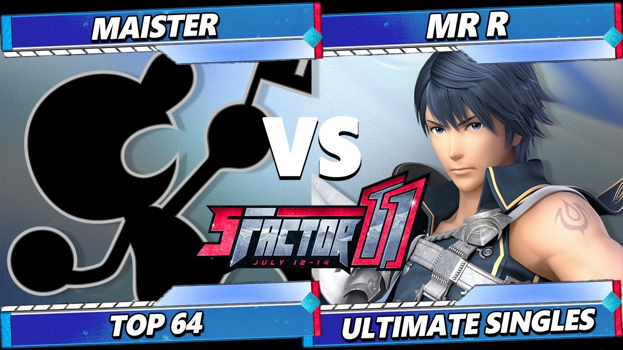 S Factor 11 - Maister (Game & Watch) Vs. Mr. R (Chrom) Smash Ultimate - SSBU