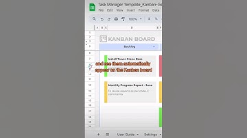 Manage task in real time with automatic Kanban, calendar and Gantt!