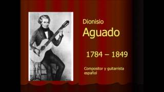 Video thumbnail of "Dionisio  Aguado  Allegro  Etude  in  A  Minor"