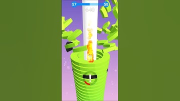 wonderful graphics in stack ball crush blast #shorts #stackball #viral #stackball3dgame #gaming