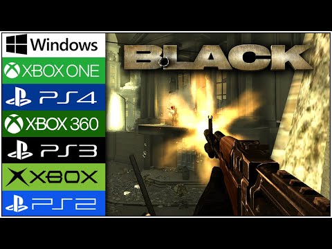 Black | PS2 - PS3 - PS4 - Xbox - Xbox 360 - Xbox One - PC | Graphics  Comparison - YouTube