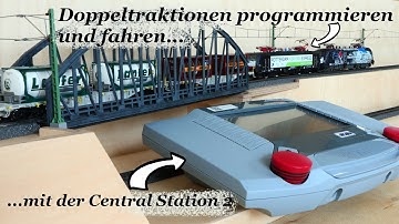 Märklin Lokomotiven zu Doppeltraktion programmieren mit der Central Station 2 - Basic Tutorial