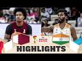 Qatar V India Highlights FIBA Basketball World Cup 2027 Asian Qualifiers