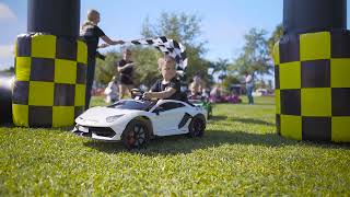 The Hanna Boys Collection Party Rentals! WOW! Race Track Rentals For Kids!!