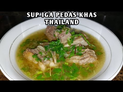 Resep Sop Iga Babi Thailand