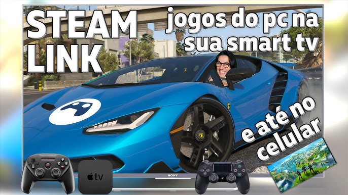 Como Jogar os seus Jogos da STEAM no seu CELULAR - Steam Link 2019 