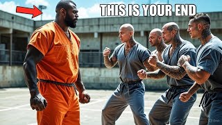 Innocent Black Man Attacked By Prison Gang, Unaware He Is A Legendary Delta Force Commander