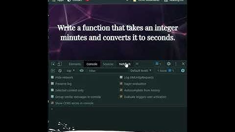 #shorts #Programming converting minutes into seconds  in javascript