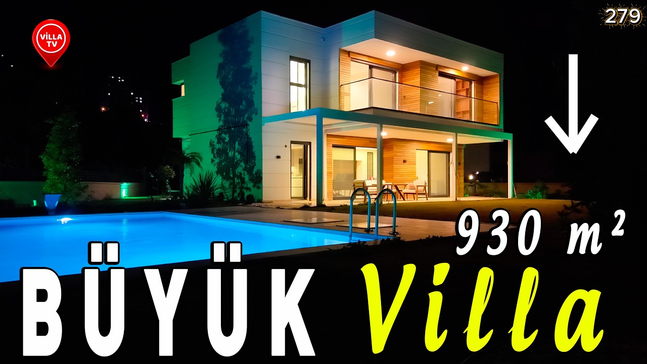 Просторная отдельная вилла на продажу с большим участком | Тур по роскошному дому в Кушадасы