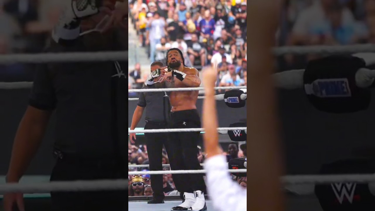 Roman Reigns and Jey Uso TURN UP at WWE Summerslam 2025 