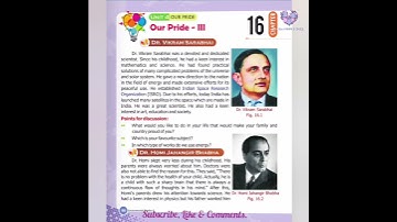 Mittsure e-Book & Solutions | EVS | Class-05 | Chapter-16 | Our PRIDE-III |