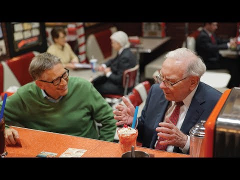 Sweet nostalgia with Warren Buffett and Bill Gates