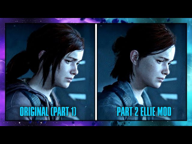 Adult TLOU 2 Ellie MOD in The Last of Us Part 1 