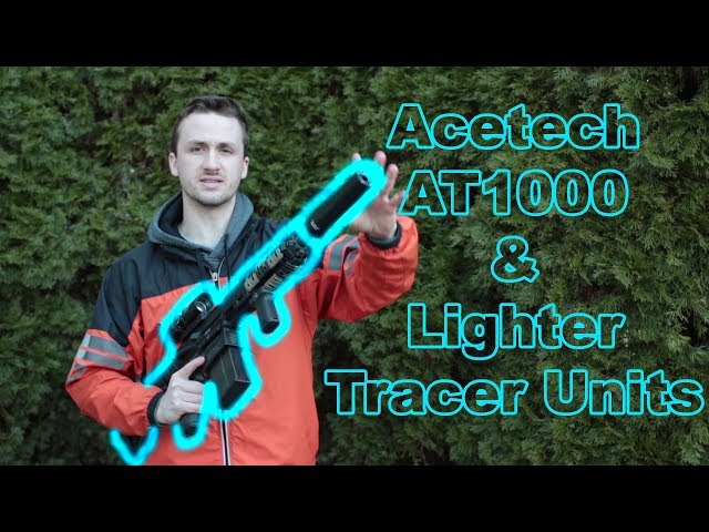 The Coolest Attachment in Airsoft? Acetech AT1000 & Lighter Tracer Unit 