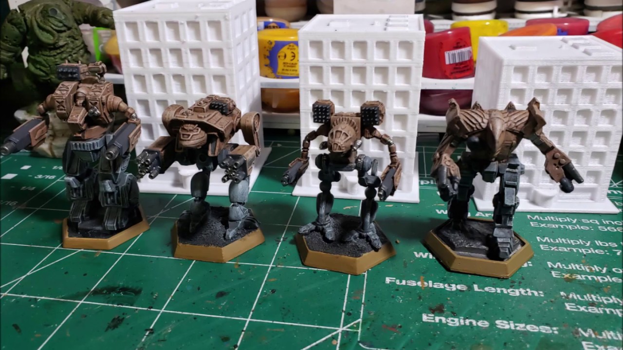 3d print terrain battletech