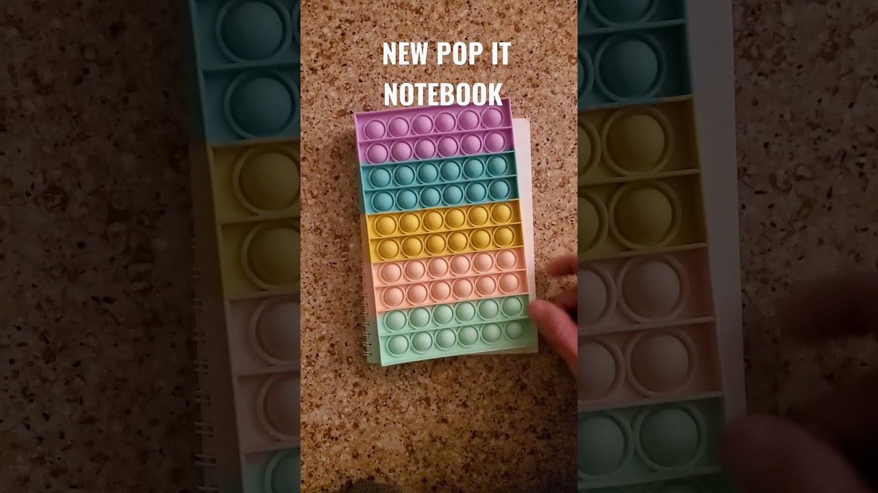 Pop Its New Pop It Notebook😍😍