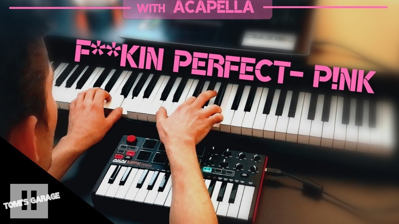 F**kin Perfect Pink Instrumental cover with Acapella 13 YouTube