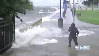 Al Roker gets blasted by Hurricane Ida waves, winds during live shot on NBC