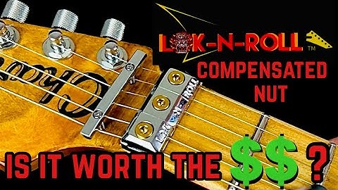 Lok-N-Roll V2 Compensated Locking Guitar Nut for Floyd Rose R3 Tremolo Systems Installation Review