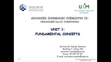 Unit 1 Fundamental Concepts VIDEO 1