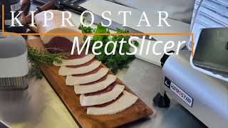 生ハムを極薄にできるミートスライサー　KIPROSTAR（キプロスター）PROフッ素樹脂シリーズ　Meat slicer