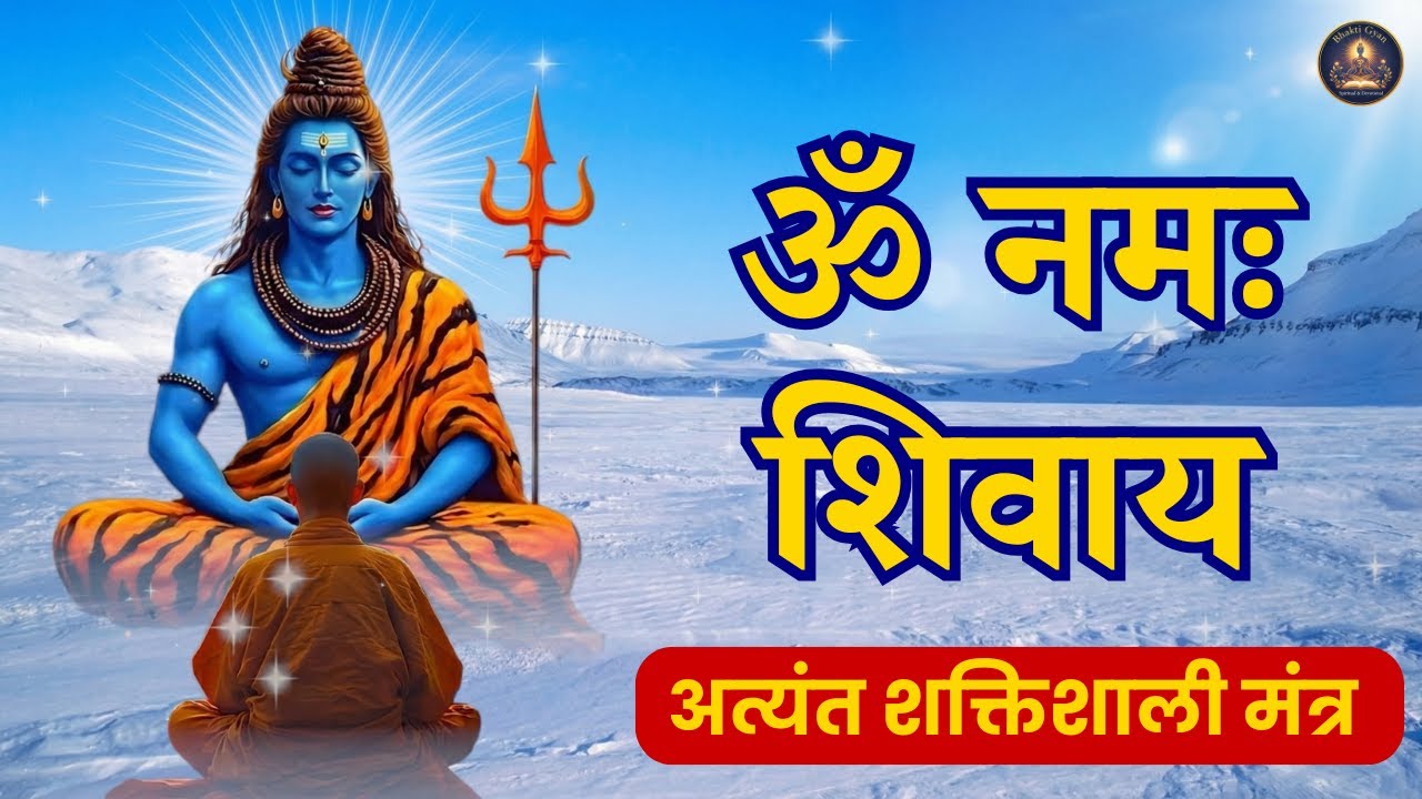 ॐ नमः शिवाय: अखंड जाप | Powerful Shiv Mantra for Peace & Deep Meditation