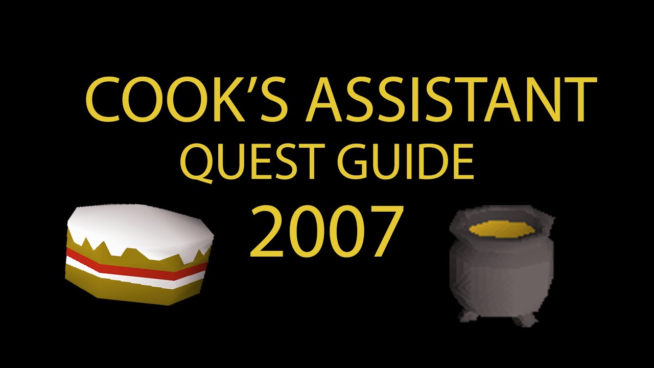 OSRS COOKS ASSISTANT QUEST GUIDE - YouTube