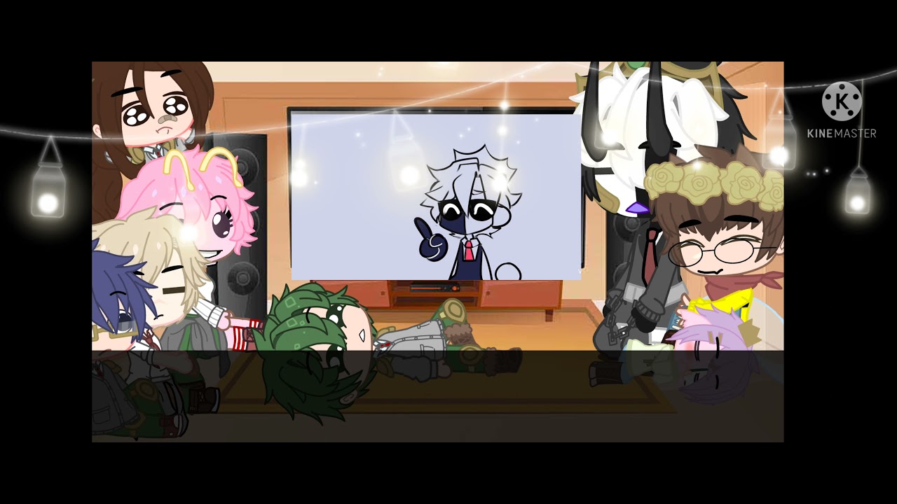 mha react to ranboo and tubbo [] my first video [] goldies💕