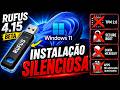 Nova Versão do Rufus Faz Instalação Silenciosa do Windows